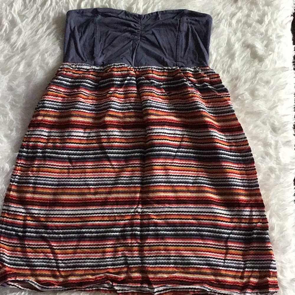 Strapless top